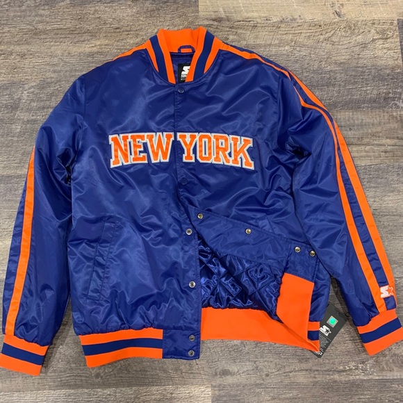 new york knicks bomber jacket